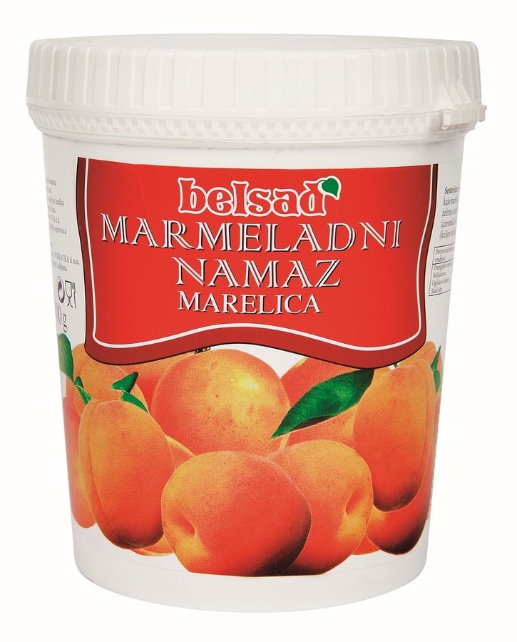 Belsad Marmeladni namaz marelica 700g - Akcija u trgovini Žabac