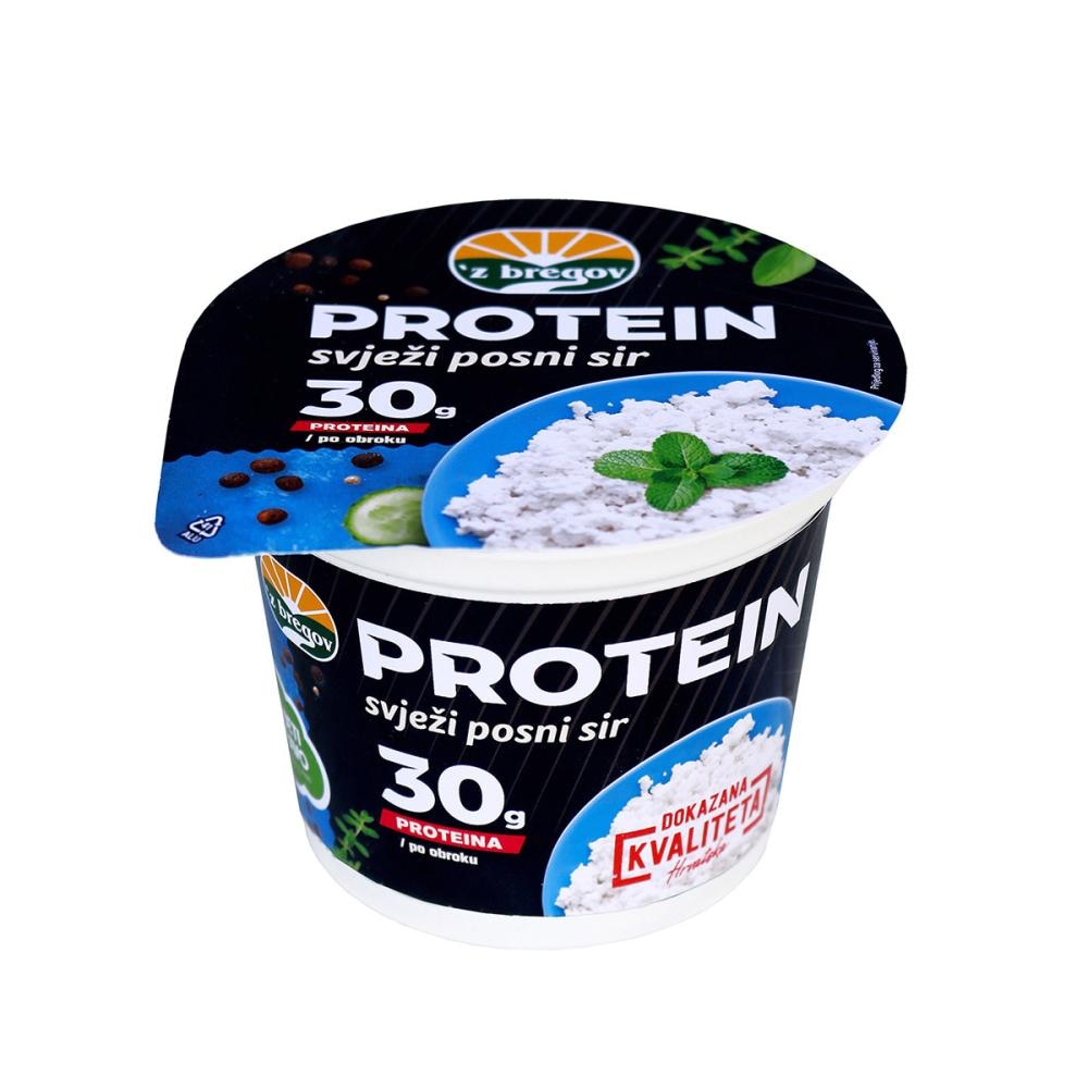 Protein svježi posni sir 'Z bregov 250 g - Akcija u trgovini Spar