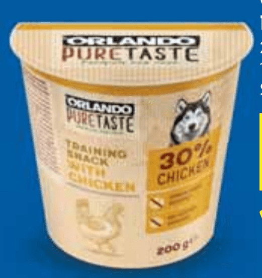 ORLANDO PURE TASTE Poslastice za pse 200 g - Akcija u trgovini Lidl