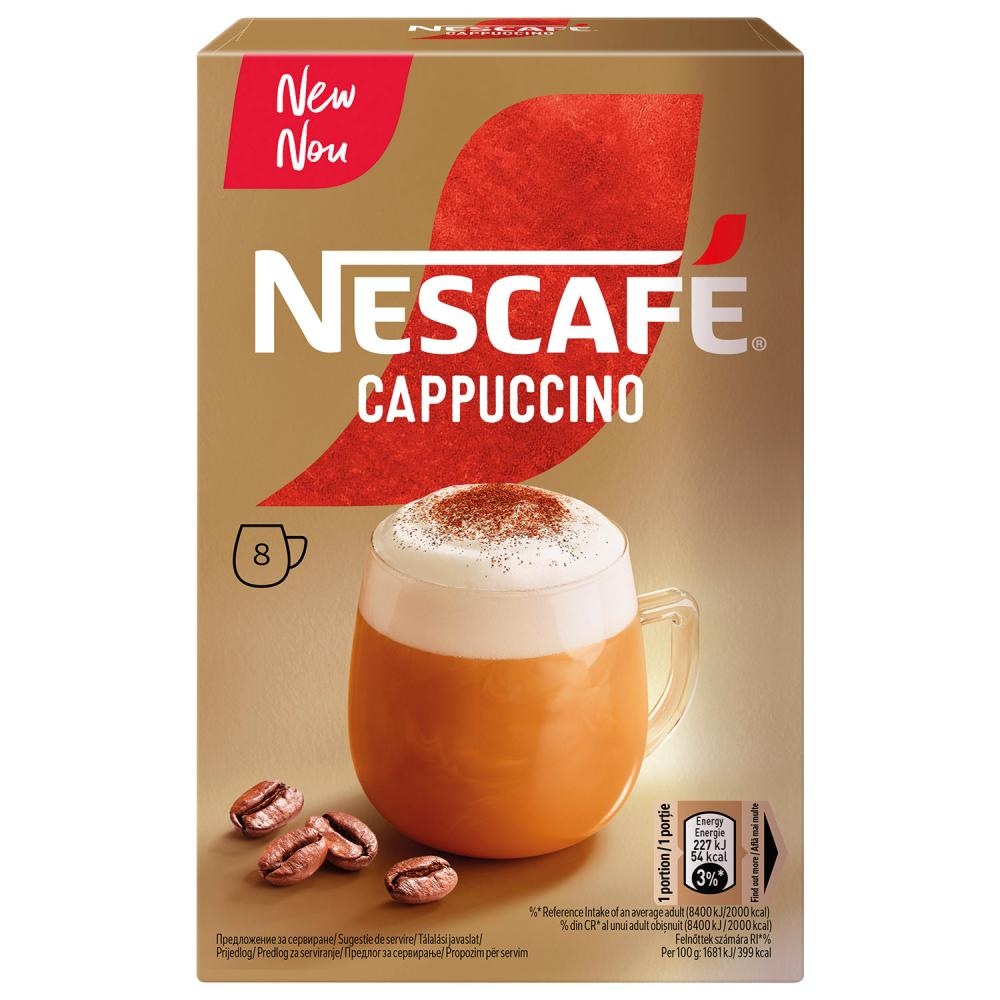 Nescafé Cappuccino 8/1, 108-112g - Akcija u trgovini Konzum