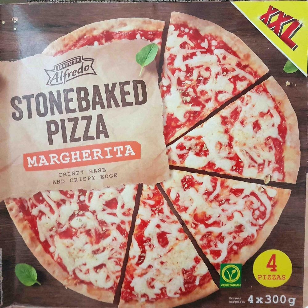 TRATTATORIA ALFREDO Pizza Margherita 4 x 300 g - Akcija u trgovini Lidl