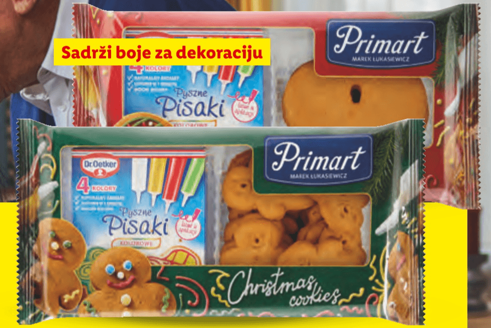 Primart Keksi s cimetom za ukrašavanje 211 g - Akcija u trgovini Lidl