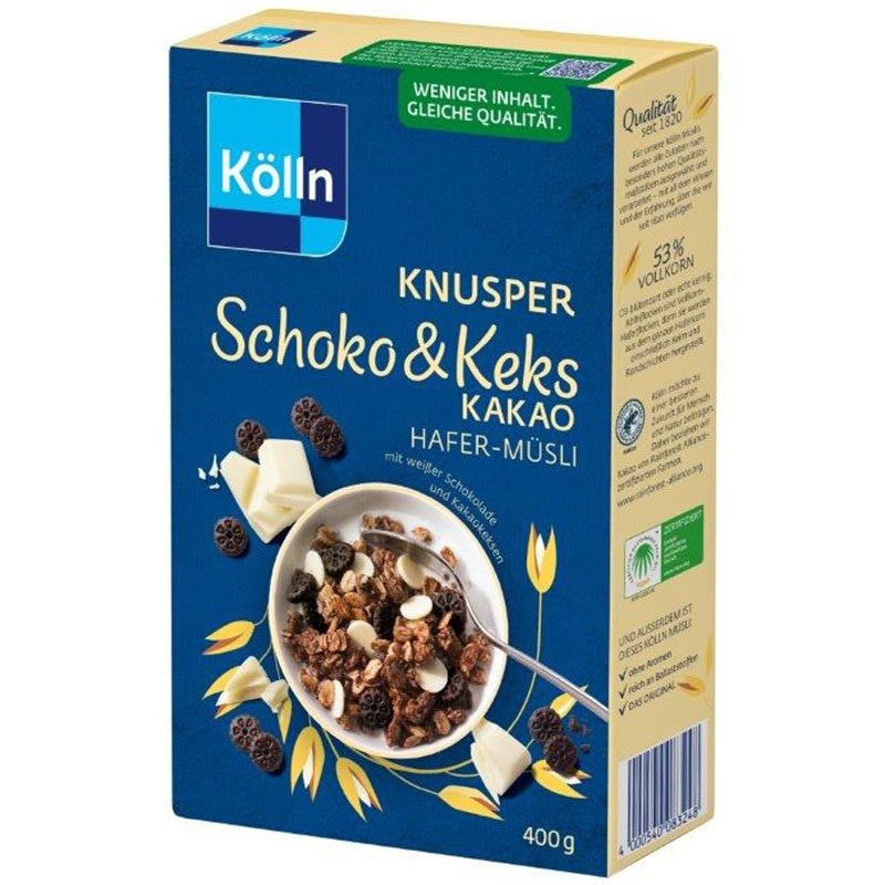 Kölln Granola Bijela čokolada i keksi 500 g - Akcija u trgovini Žabac