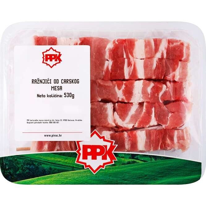 Ražnjići carsko meso 530 g Pivac - Akcija u trgovini Spar