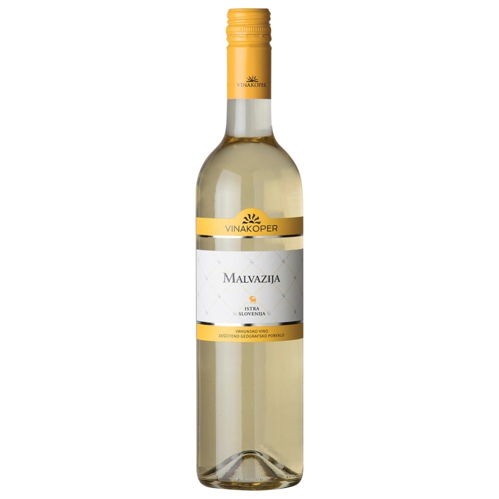 Vina Koper Malvazija bijelo vino 0,75L Akcija u trgovini Konzum