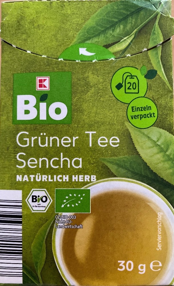 Bio Organic Grüner Tee Sencha 30 g Akcija u trgovini Kaufland