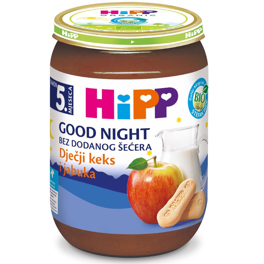 Hipp Bio Good Night Kašica 190 g - Akcija u trgovini Žabac