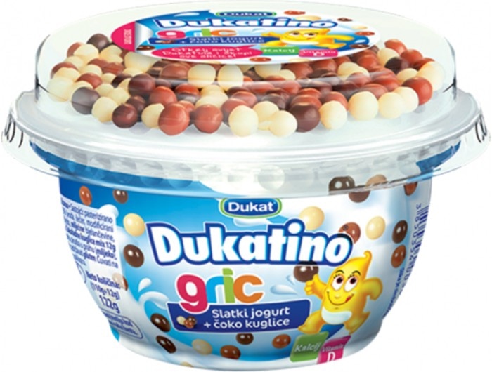 Dukatino Grič Slatki jogurt 122 g Akcija u trgovini Plodine