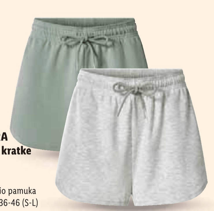 ESMARA Ženske kratke hlače Komad - Akcija u trgovini Lidl