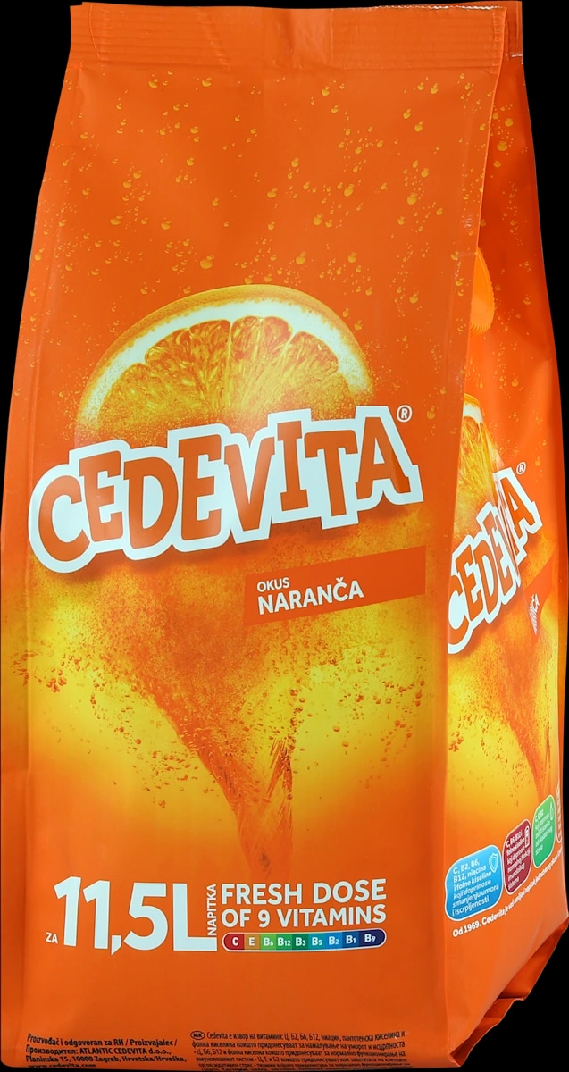 Cedevita prašak 900 g Akcija u trgovini Konzum