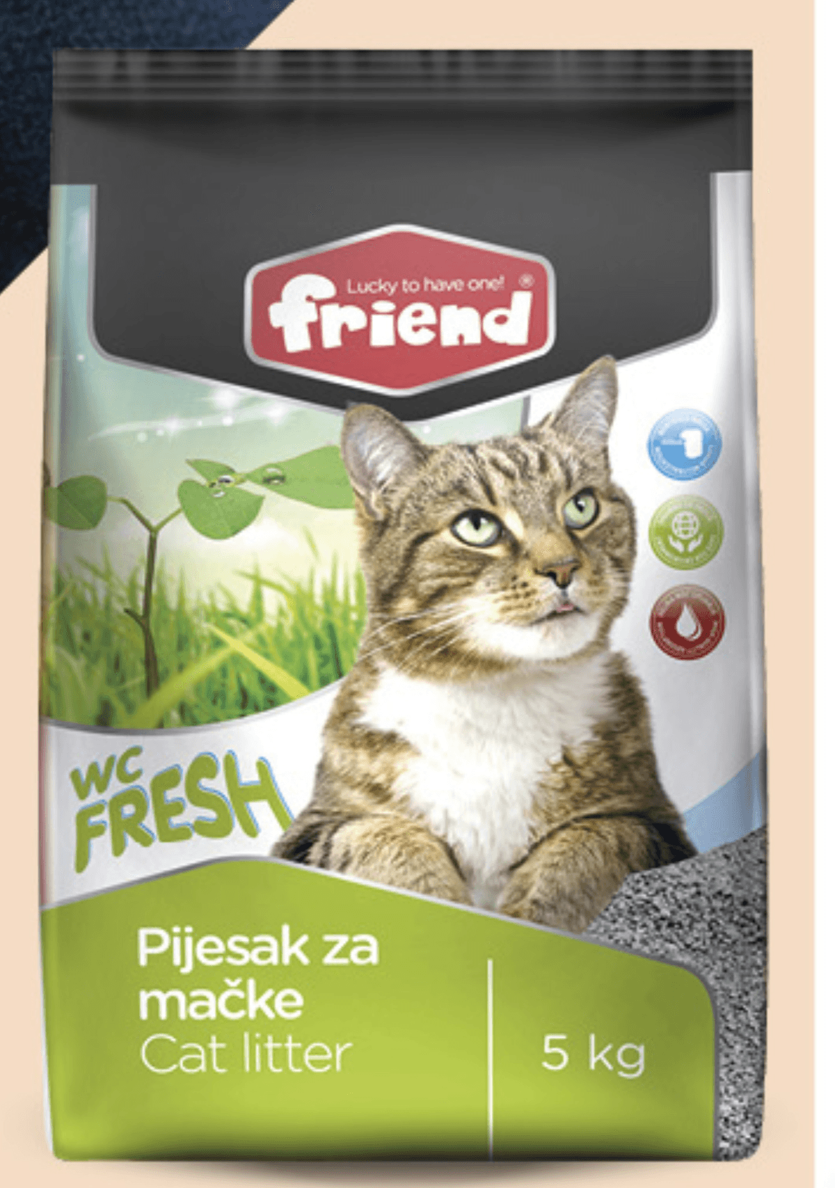 Friend Pijesak za mačke 5kg - Akcija u trgovini Konzum
