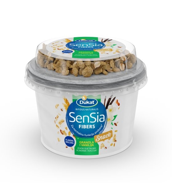 Sensia Jogurt Vanilija +Granola 190 g - Akcija u trgovini Gavranović