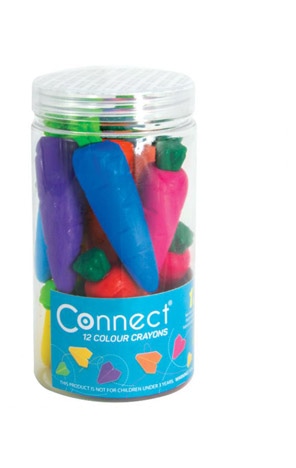Voštane boje Connect 12 boja - Akcija u trgovini Spar