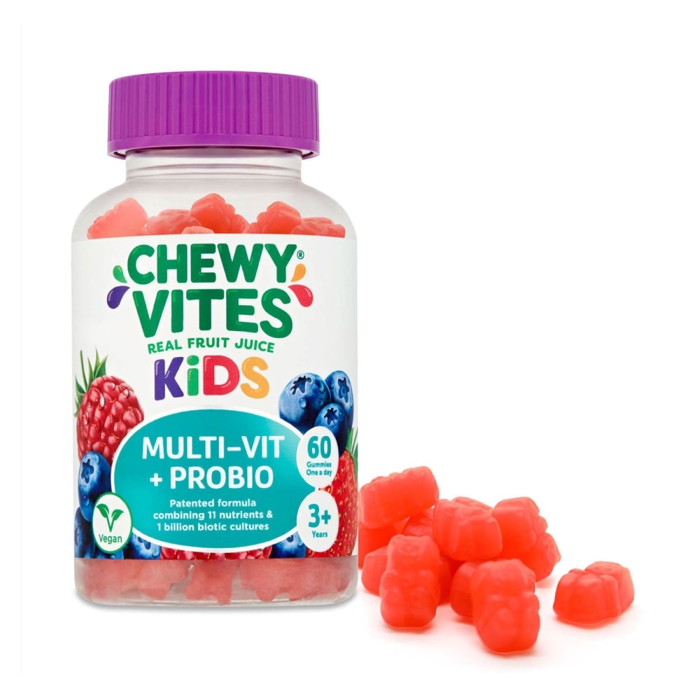 CHEWY VITES Gumeni bomboni Multi-Vit i Probio, Kids 60/1 - Akcija u trgovini Kaufland