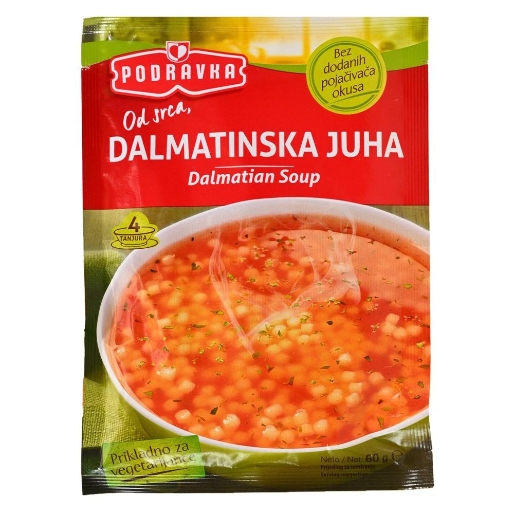 Podravka Instant juha dalmatinska 60 g - Akcija u trgovini Studenac