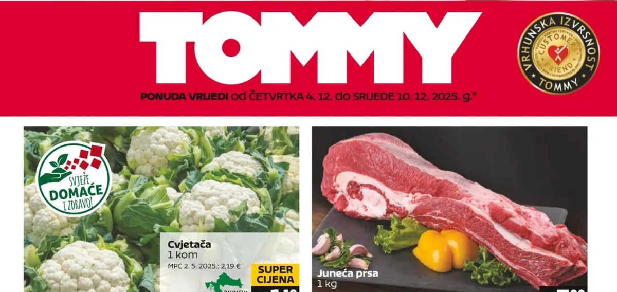 Tommy katalog Akcijska ponuda od 04.12. do 10.12.2025