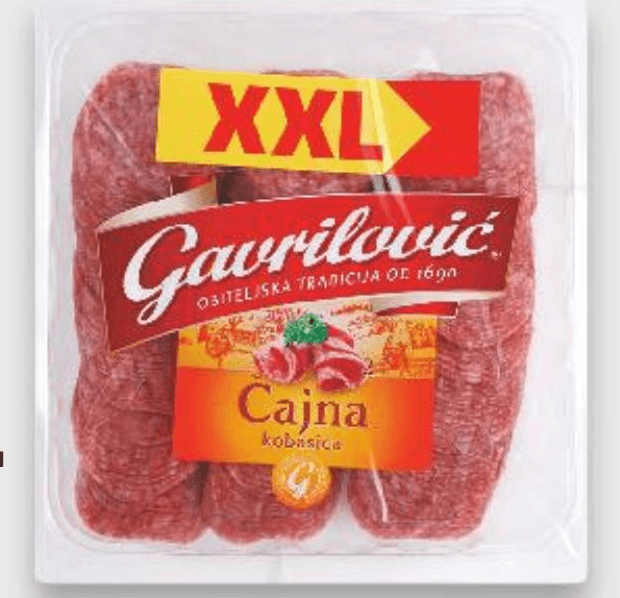 Čajna, Graničarska ili Kulenova seka 400 g Gavrilović - Akcija u trgovini Plodine