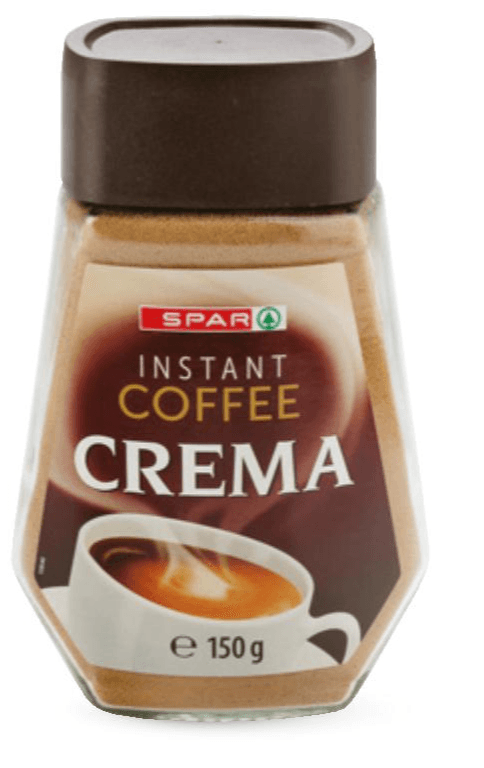 Instant kava Crema 150 g Spar Akcija u trgovini Spar