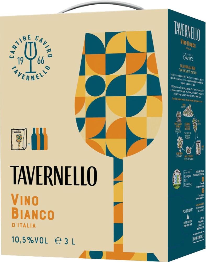 Vino Bianco Tavernello Cantine Caviro 3,00L - Akcija u trgovini Vrutak
