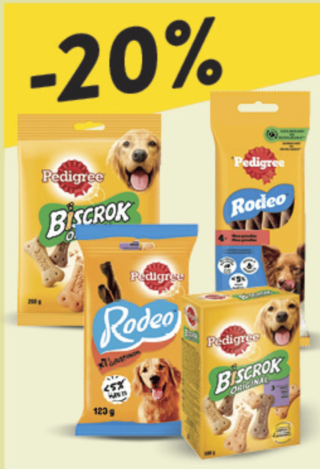 Pedigree poslastice - Akcija u trgovini Konzum