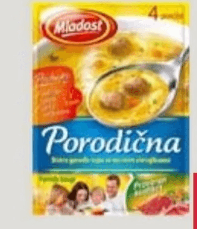 MLADOST Obiteljska juha 65g - Akcija u trgovini Pivac