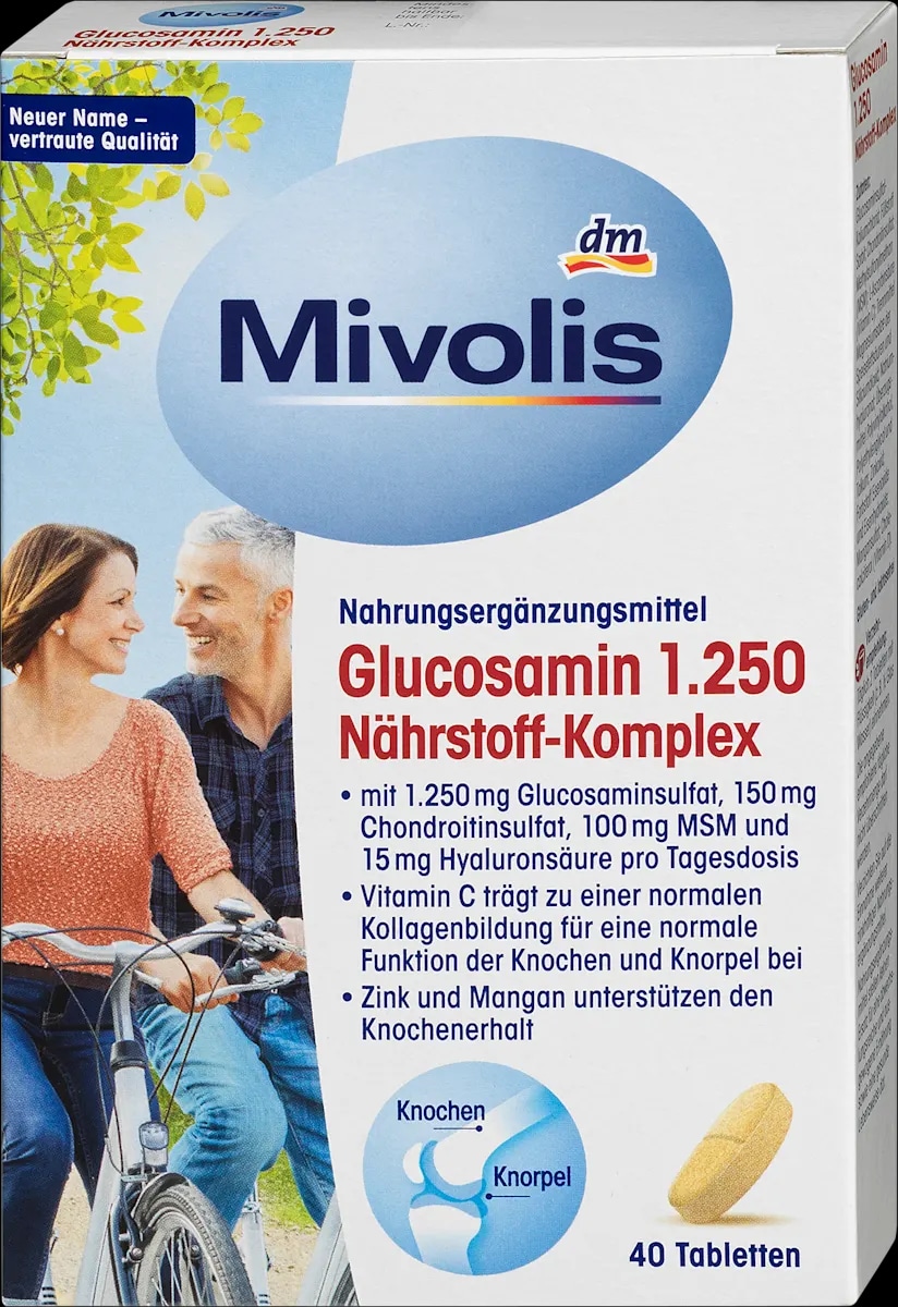 Mivolis tablete za hrskavicu, kosti i vezivno tkivo 40 kom. - Akcija u trgovini Dm