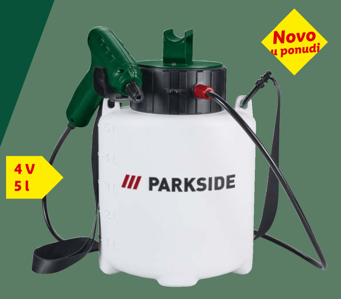 PARKSIDE Tlačna prskalica 5 l - Akcija u trgovini Lidl