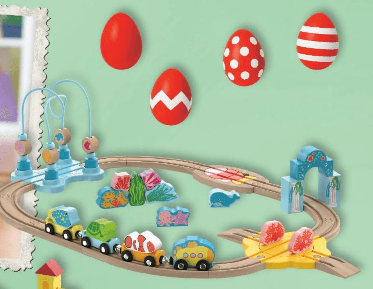 Kid Land Drvena željeznica - Akcija u trgovini Kaufland