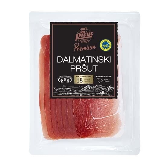 Pivac Dalmatinski pršut narezak 80g Akcija u trgovini Konzum