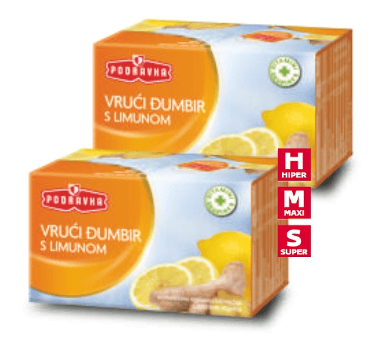 Podravka Čaj 40 g - Akcija u trgovini Tommy