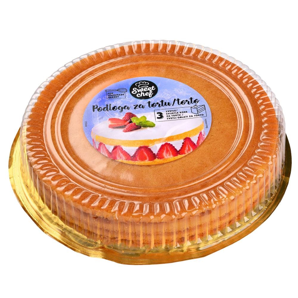 Sweet Chef Podloga za tortu 400g - Akcija u trgovini Konzum