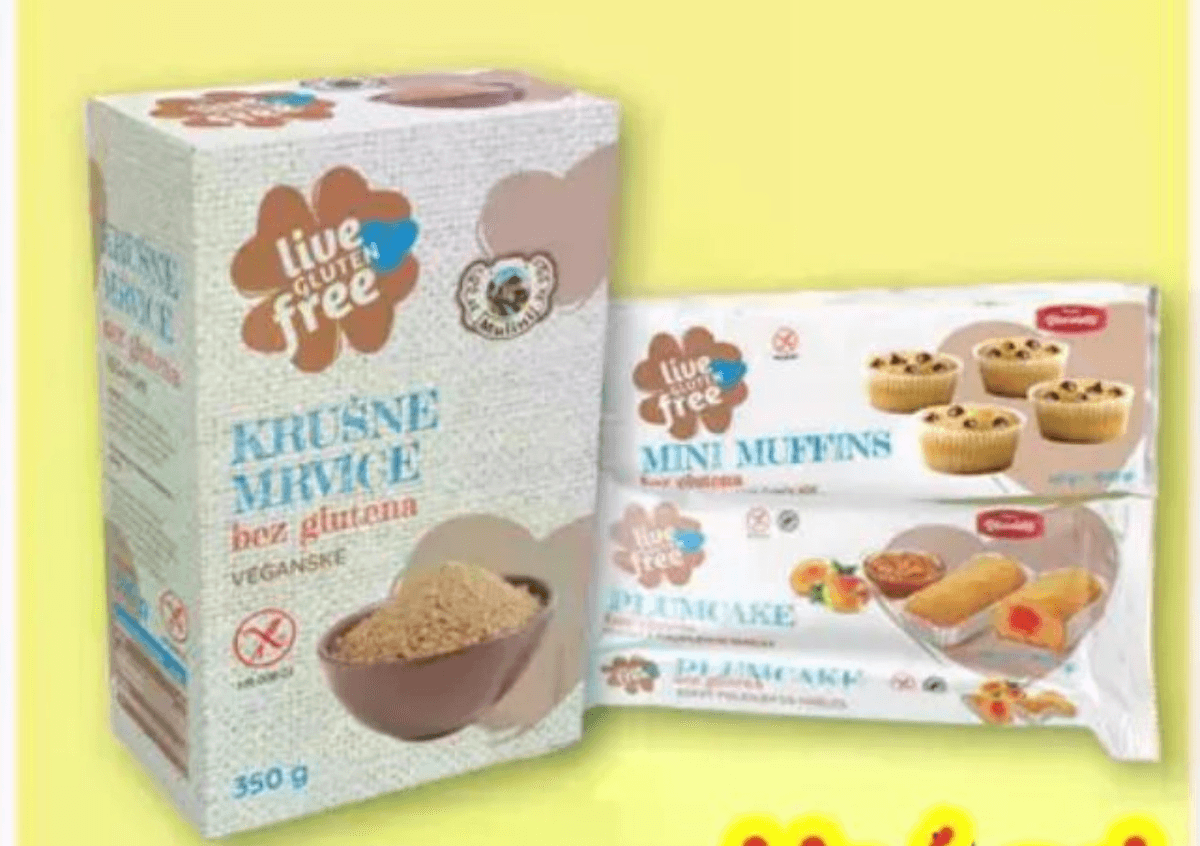 Live Gluten Free Odabrani proizvodi 100 - 500 g - Akcija u trgovini Plodine