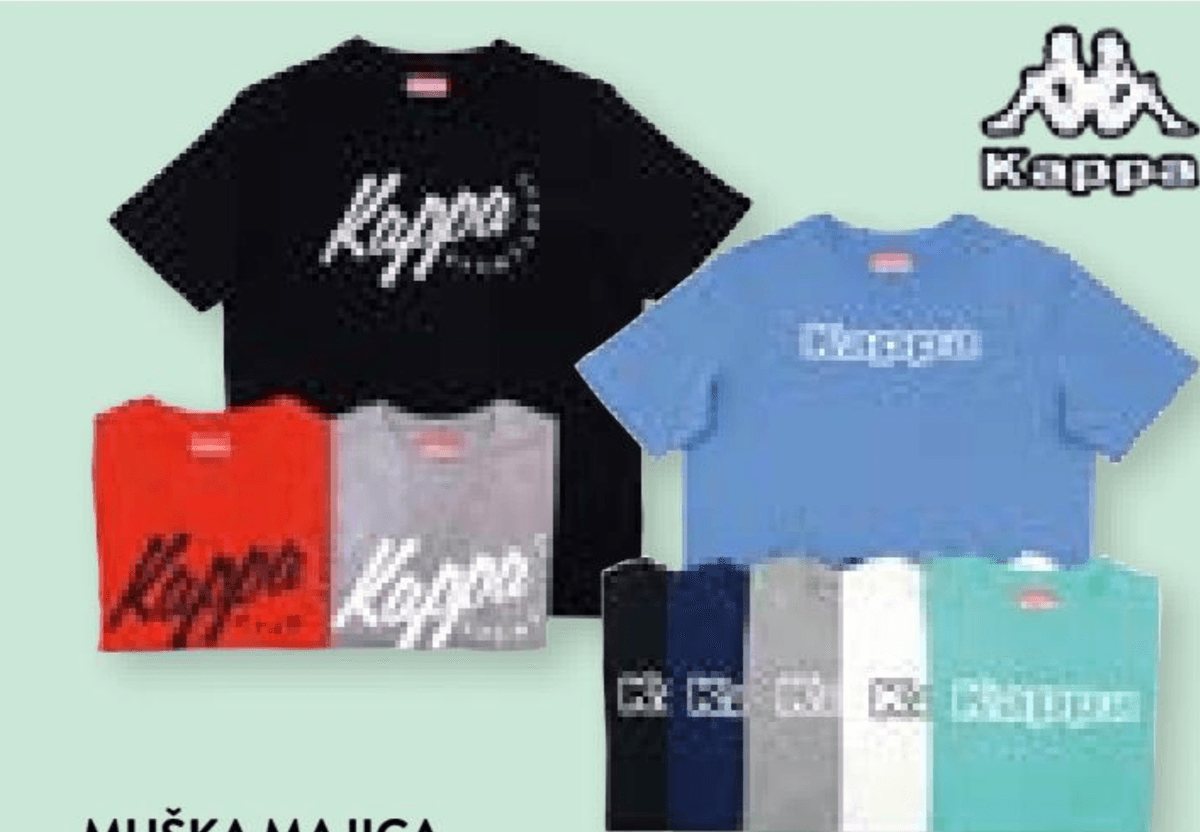 Muška majica Kappa 1 kom - Akcija u trgovini Spar