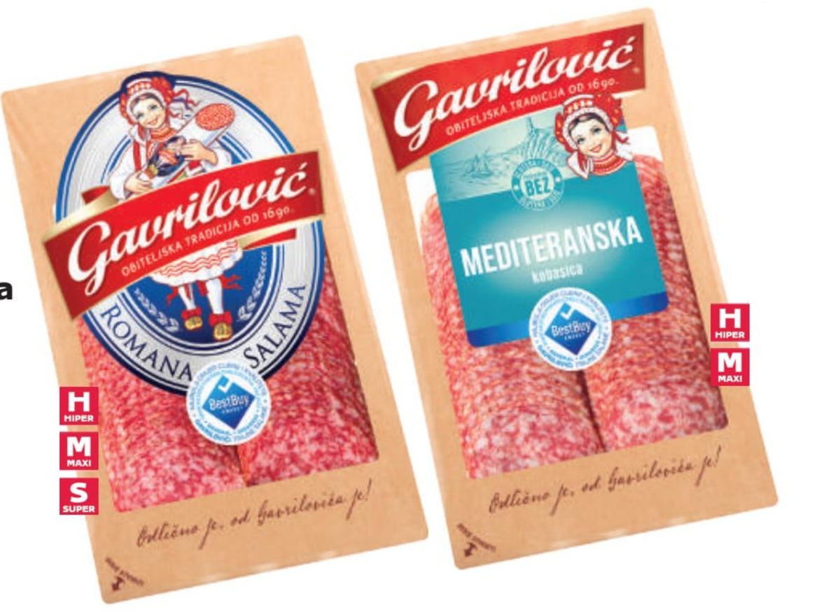 Gavrilović Salama 80 g - Akcija u trgovini Tommy