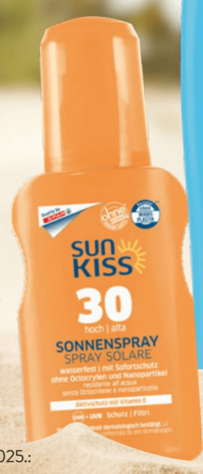 SUN KISS Sprej za sunčanje SPF 30 150 ml - Akcija u trgovini Spar