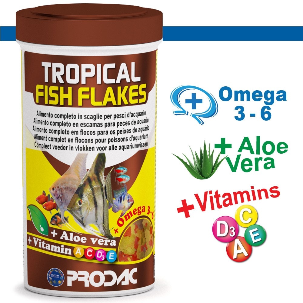 Prodac Tropical fish flakes 1200ml - Akcija u trgovini Pet Centar
