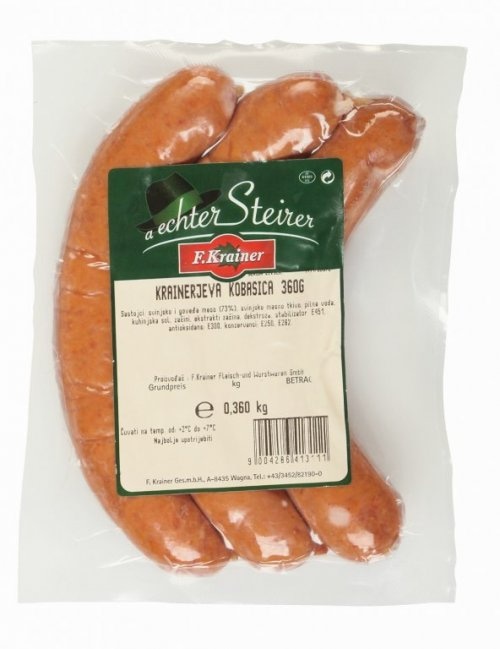 Grill kobasice 360 g - Akcija u trgovini Spar