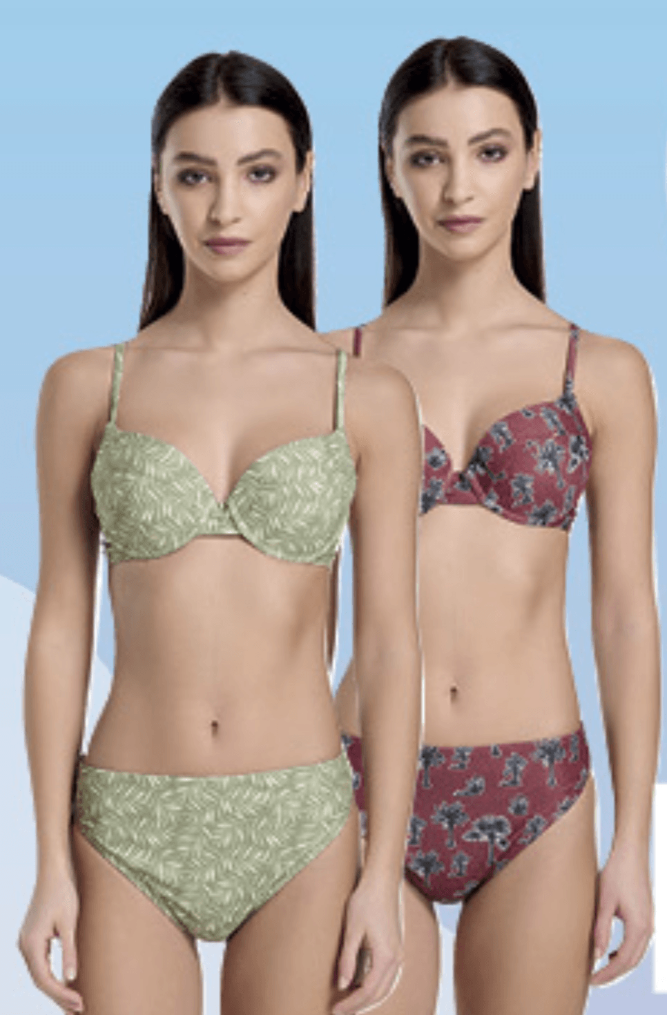 Bikini s uzorkom set - Akcija u trgovini Konzum