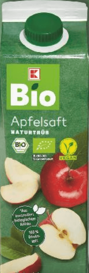 Bio Voćni sok jabuka 1 l - Akcija u trgovini Kaufland
