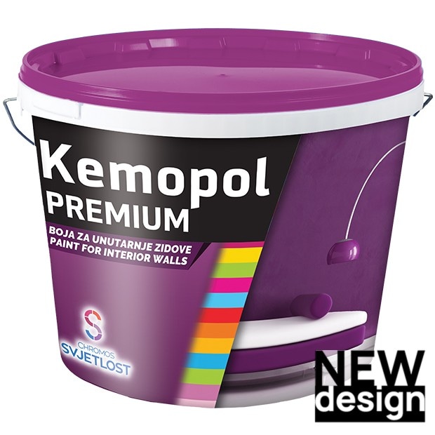 Boja za unutarnje zidove Kemopol Premium 15 L - Akcija u trgovini Pevex