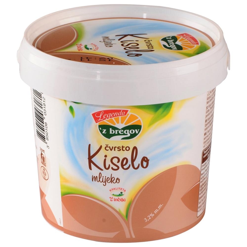 Z bregov Čvrsto Kiselo Mlijeko 900g - Akcija u trgovini Žabac