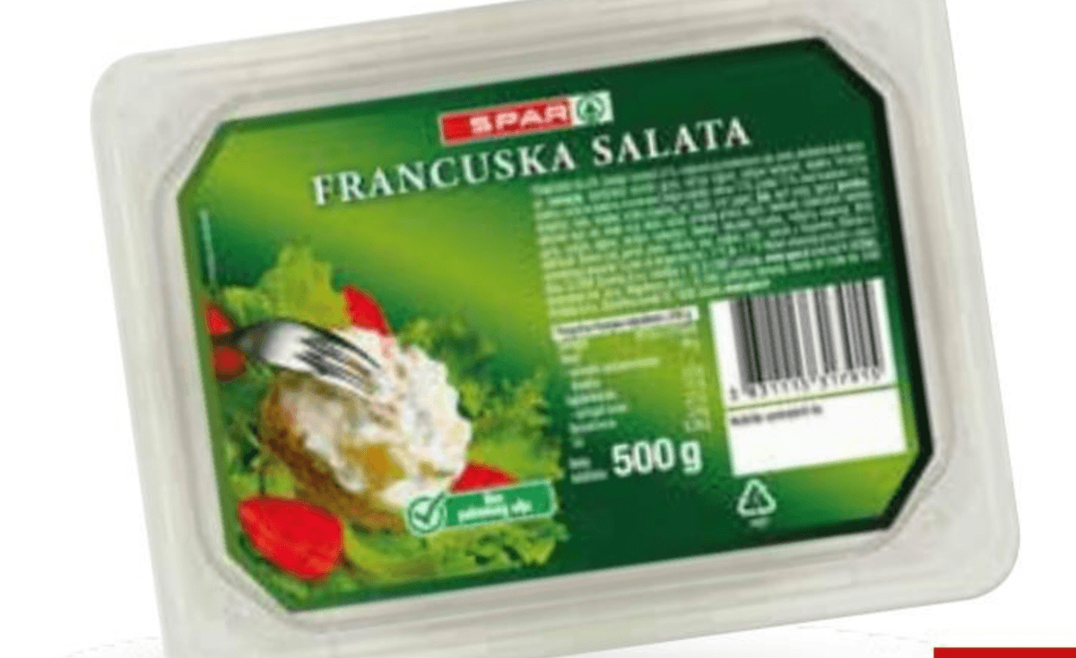 Francuska salata SPAR 500 g - Akcija u trgovini Interspar