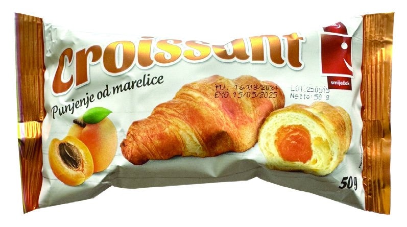 Smiješak Croissant 50 g - Akcija u trgovini Trgovina Krk