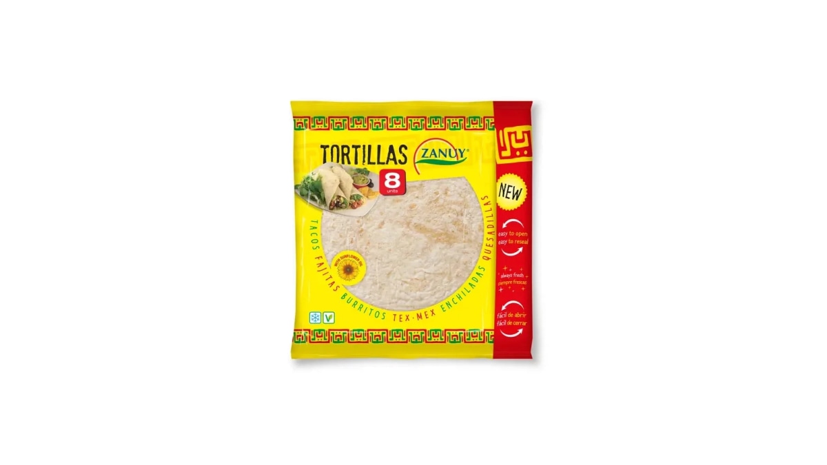 Pšenične Tortille Zanuy 320 g ili 375 g - Akcija u trgovini Spar