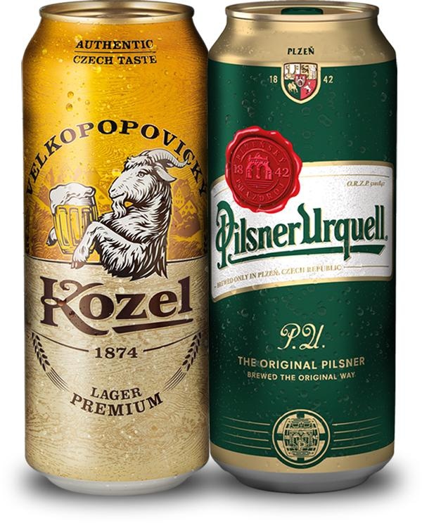 Kozel i Pilsner pivo KOZEL, PILSNER URQUELL - Akcija u trgovini Kaufland
