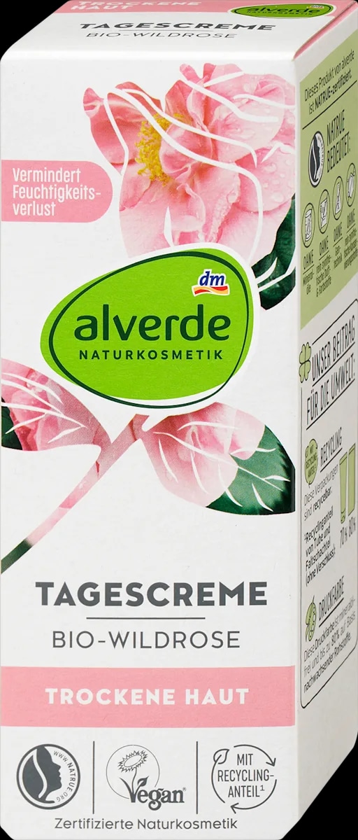 krema za lice od divlje ruže 50 ml alverde - Akcija u trgovini Dm