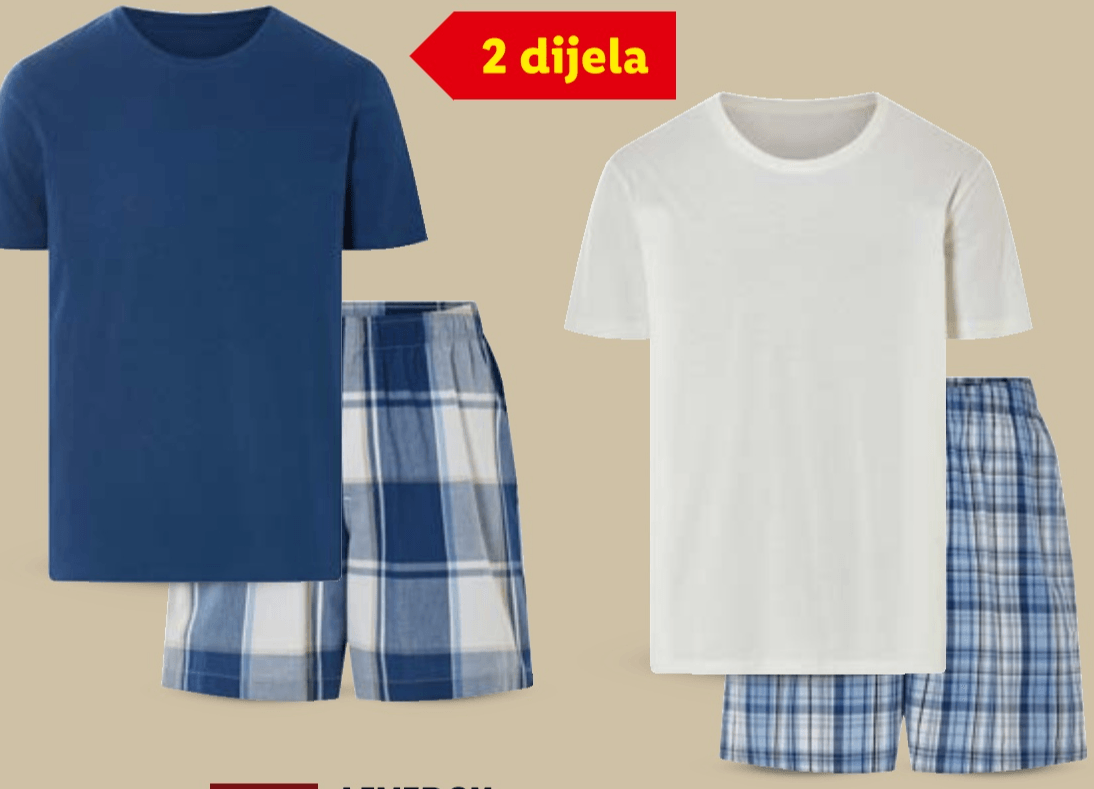 Livergy Muška pidžama 1 set - Akcija u trgovini Lidl