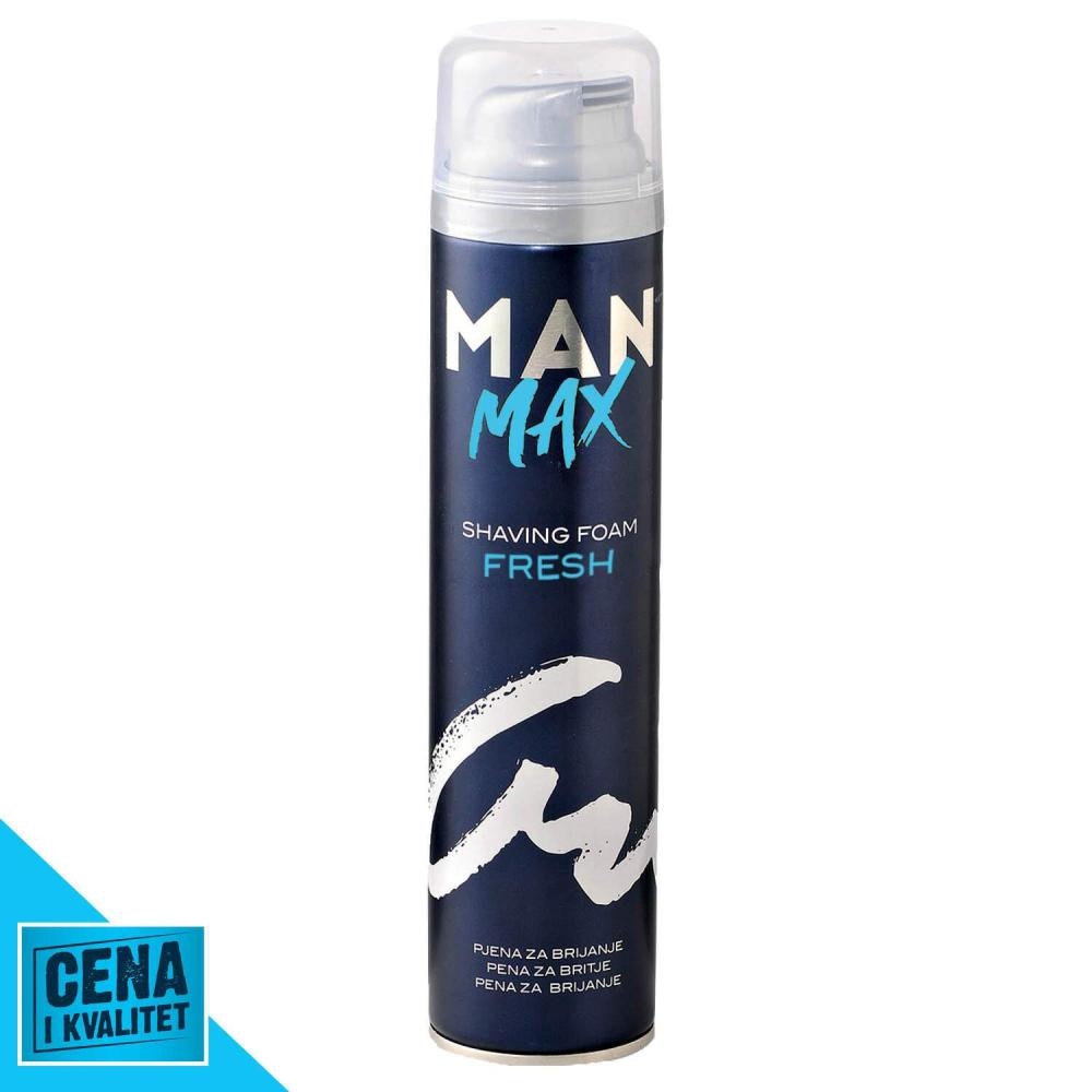 Man Max Pjena za brijanje 300ml - Akcija u trgovini Konzum