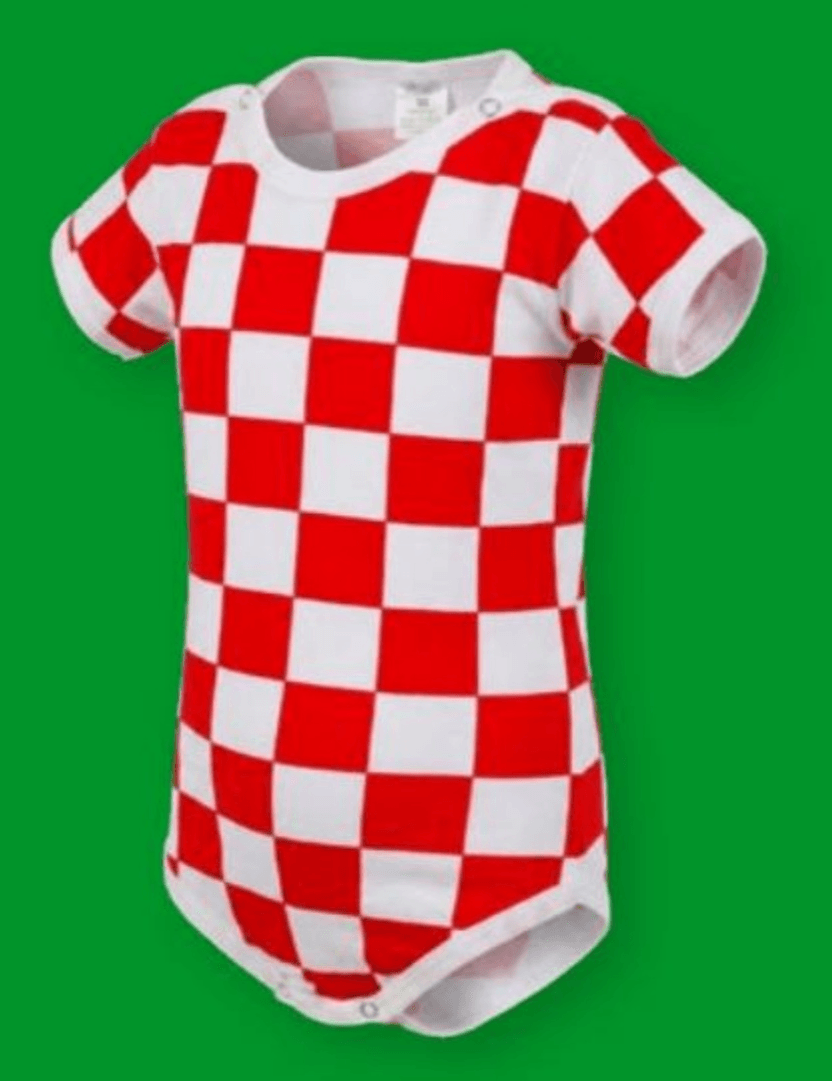 Bodi za bebe Kockice 1 kom - Akcija u trgovini Interspar