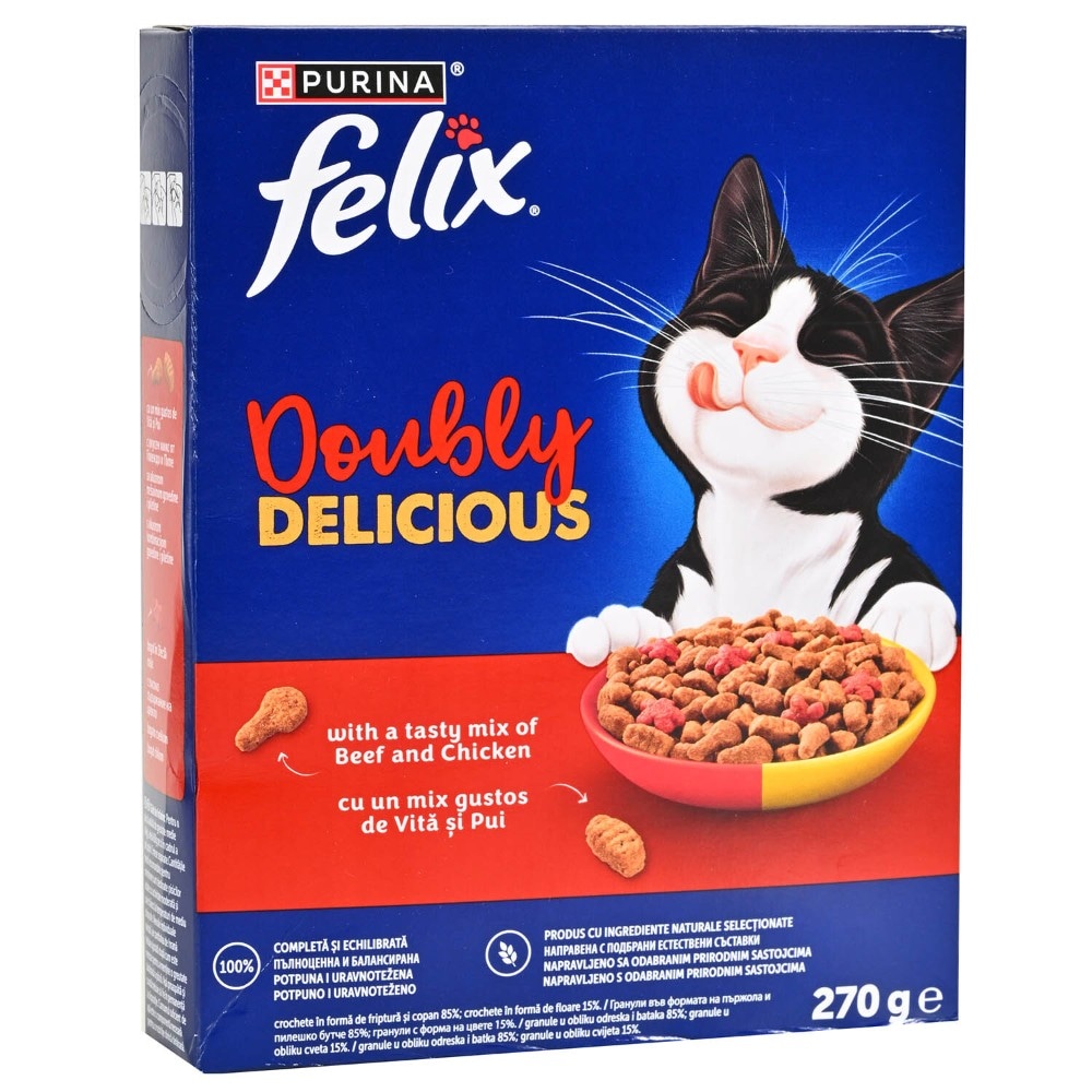 Felix Doubly Delicious hrana za mačke 270g Akcija u trgovini Konzum